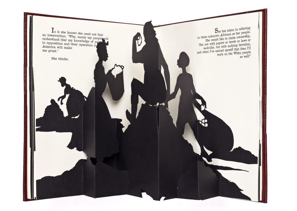 Kara Walker comparable auction result: kara walker b 1969 freedom a fable a curious interpretation of the wit of a negress in troubled times 1997