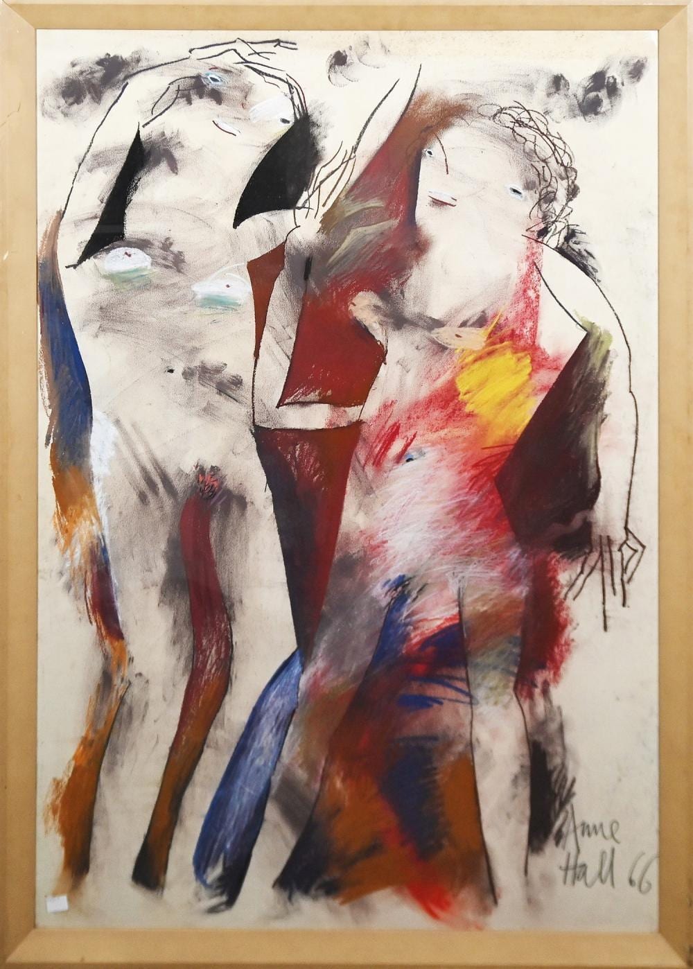 Anne Hall comparable auction result: anne hall untitled 1966