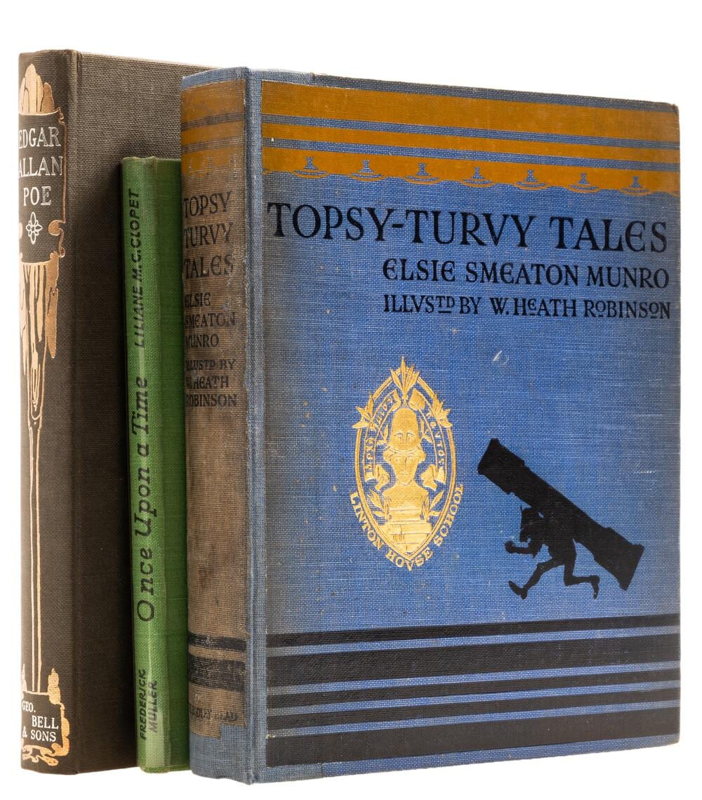 robinson william heath munro elsie smeaton topsy turvy tales 1923 and 2 others 3 · Forum Auctions - UK · 2026-03-18 Werner Kruse comparable auction result: robinson william heath munro elsie smeaton topsy turvy tales 1923 and 2 others 3