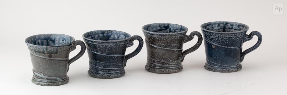 walter keeler born 1942 four salt glazed mugs impressed marks tallest 8 5cm 4 · Adam Partridge Auctioneers · 2026-03-27 Walter Keeler comparable auction result: walter keeler born 1942 four salt glazed mugs impressed marks tallest 8 5cm 4