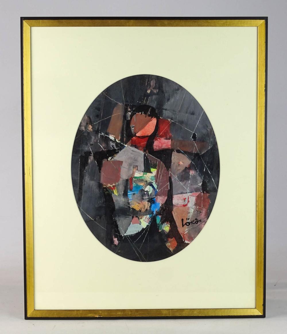 Stefan Lokos comparable auction result: stefan lokos 1913 1994
