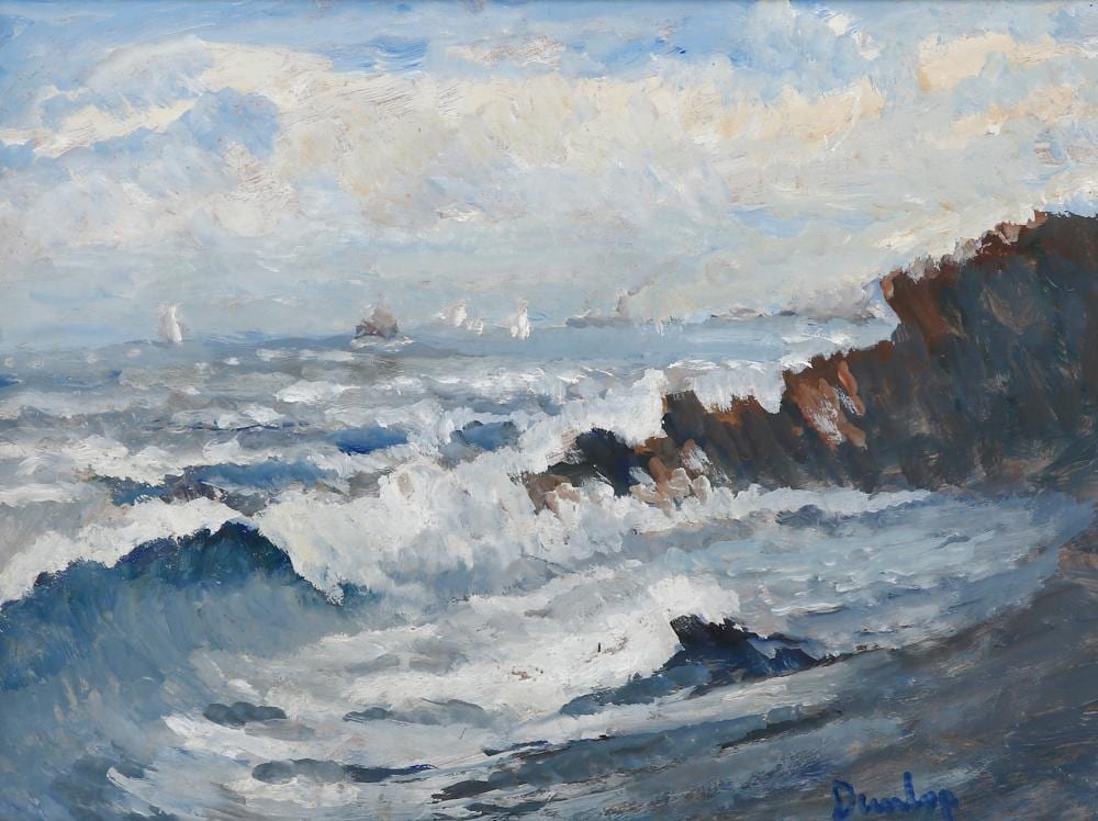 Ronald Ossory Dunlop comparable auction result: ronald ossory dunlop 1894 1973 seascape