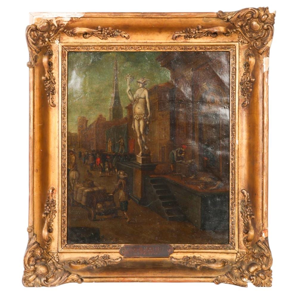 Adriaen van der Cabel comparable auction result: adriaen van der cabel 1631 1705 copper painting