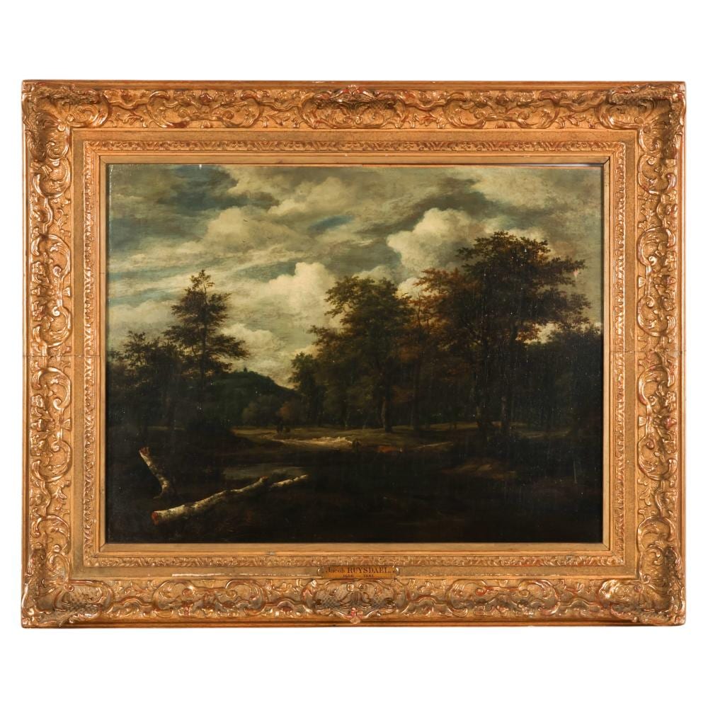 Jacob van Ruisdael comparable auction result: jacob van ruisdael 1636 1681 dutch oil painting