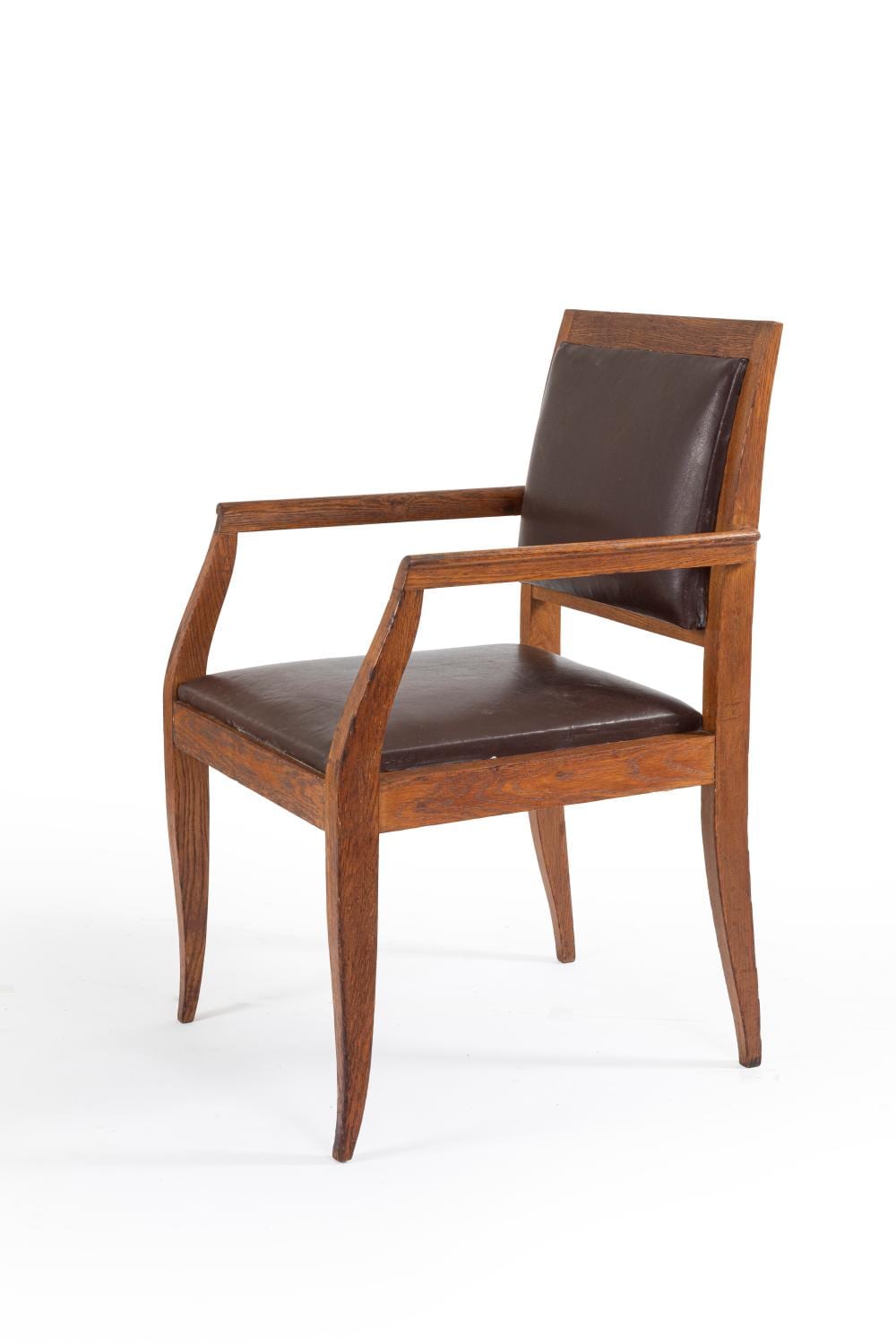 Jacques-Emile Ruhlmann comparable auction result: jacques emile ruhlmann 1879 1933 fauteuil de bureau en ch ne cir