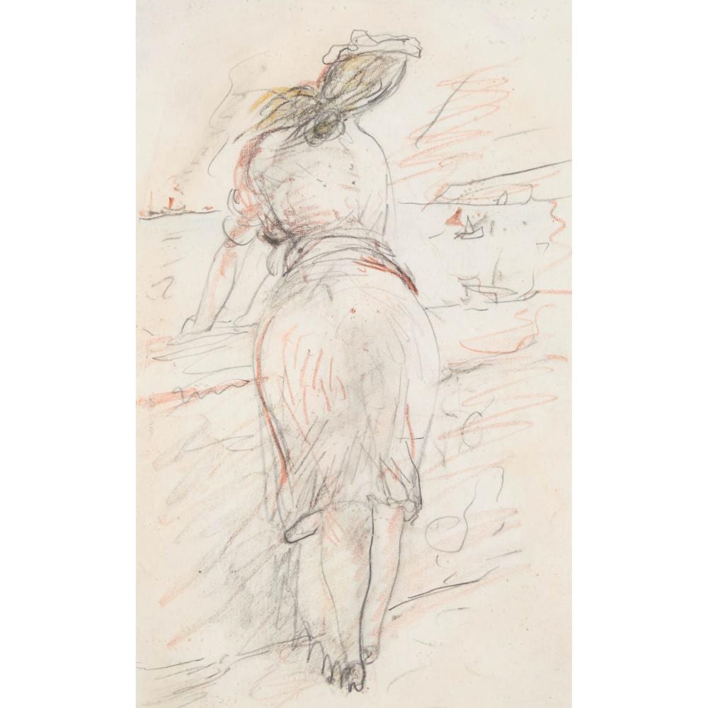 David Jones comparable auction result: david jones 1895 1974 looking to the sea