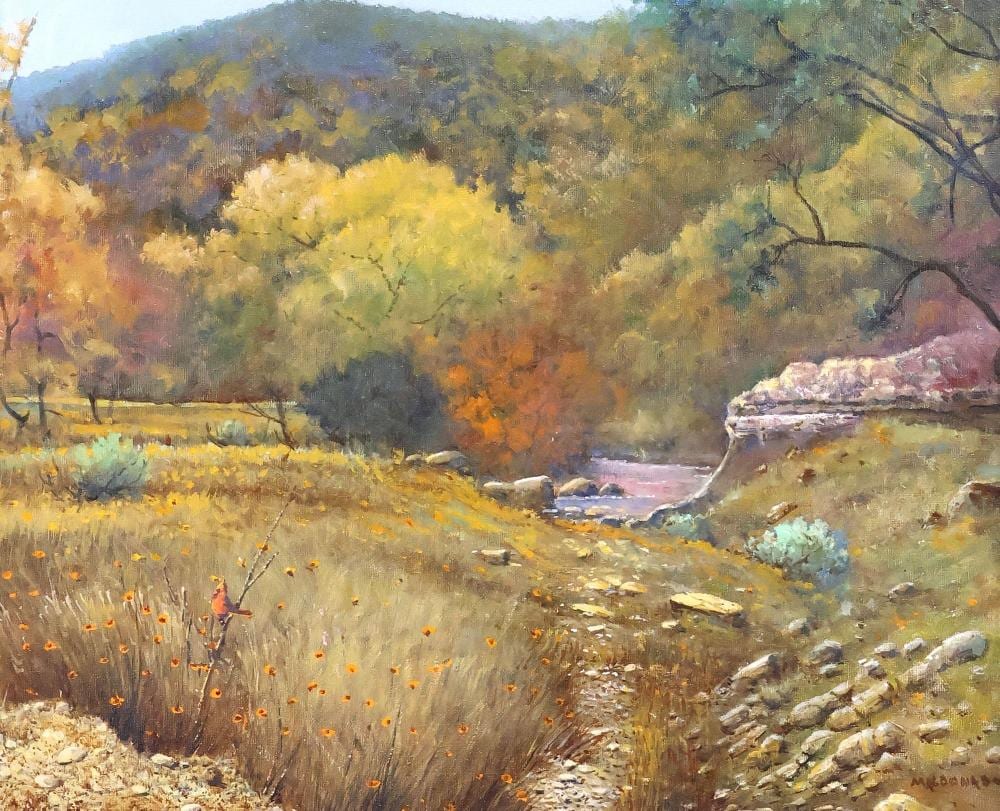 Daniel Maldonado comparable auction result: daniel maldonado 1940 2019 texas landscape painting