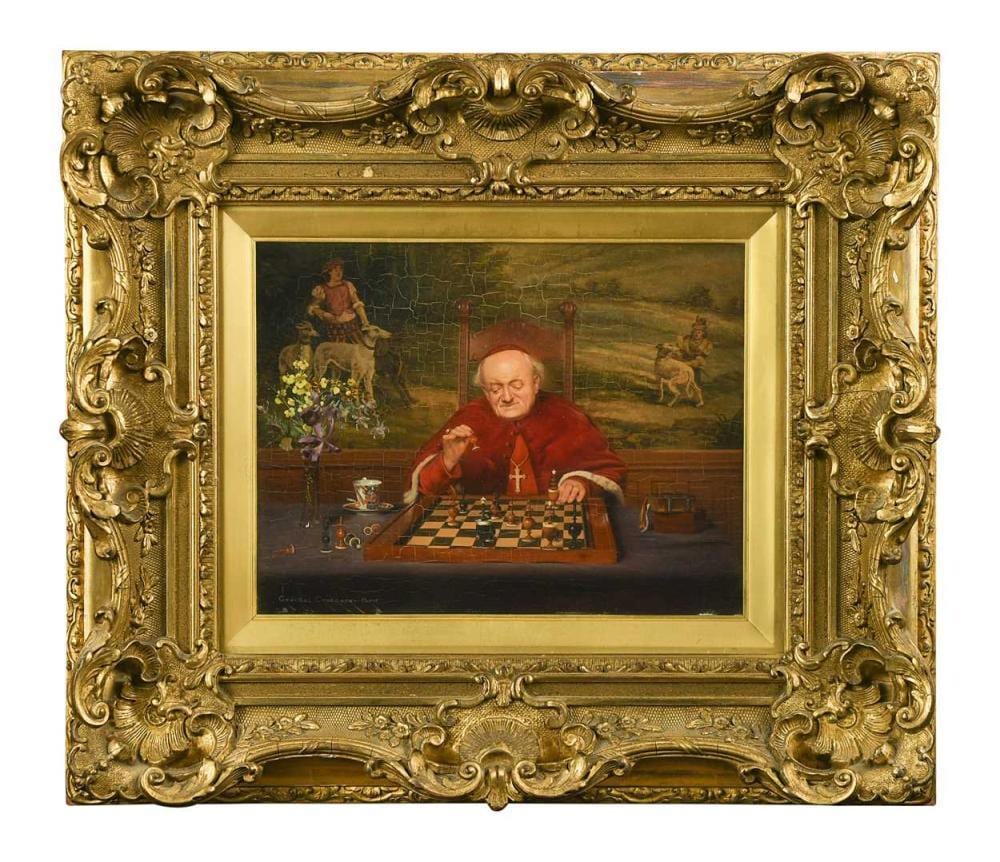 Georges Croegaert comparable auction result: georges croegaert belgian 1848 1923