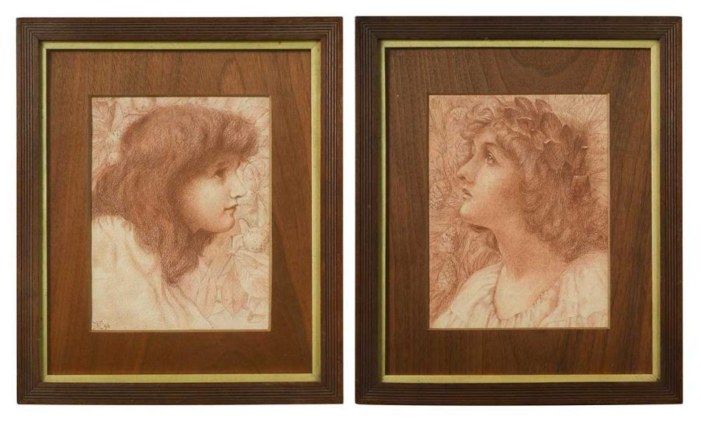 Henry Ryland comparable auction result: follower of henry ryland
