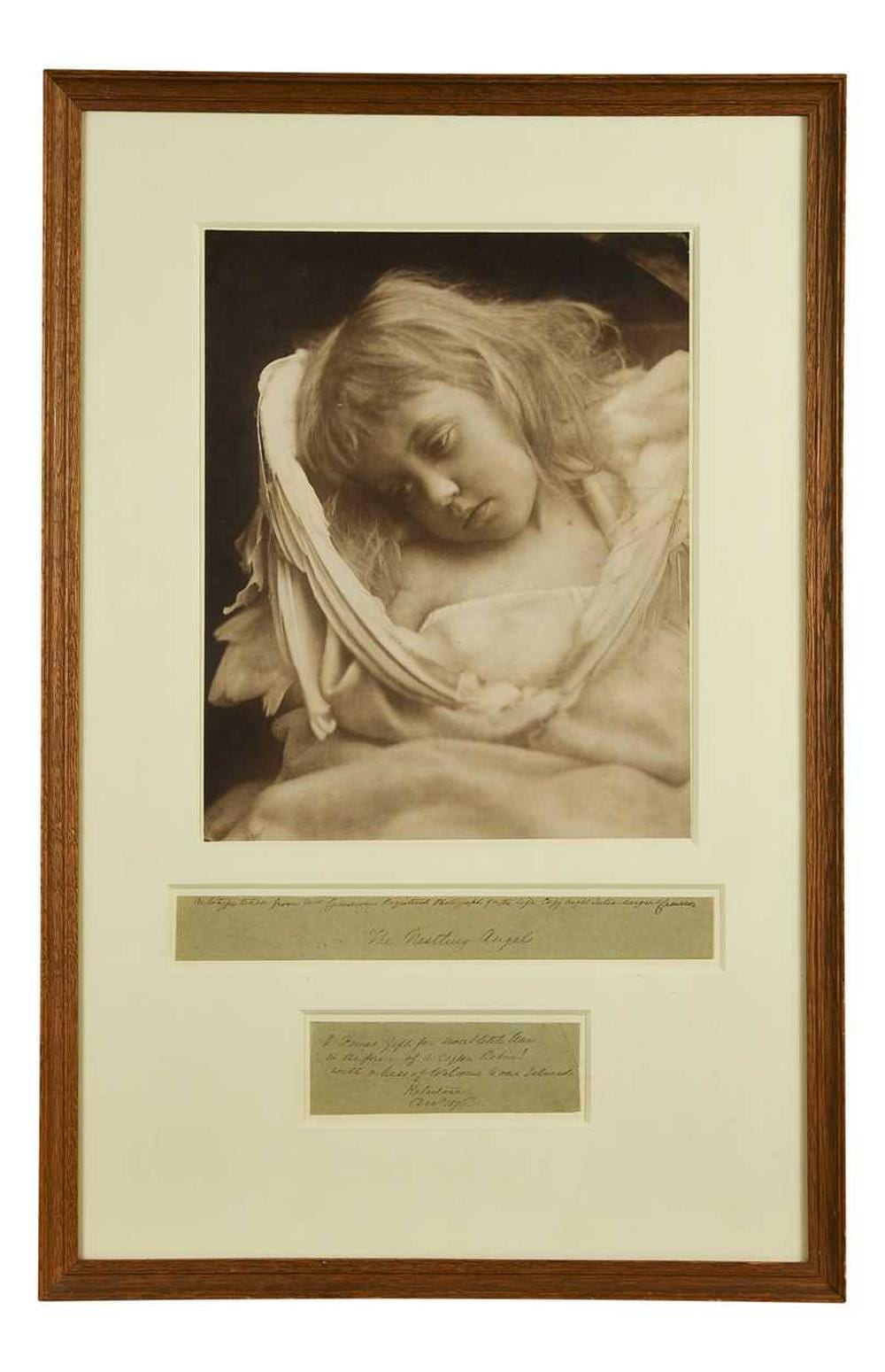 Julia Margaret Cameron comparable auction result: after julia margaret cameron