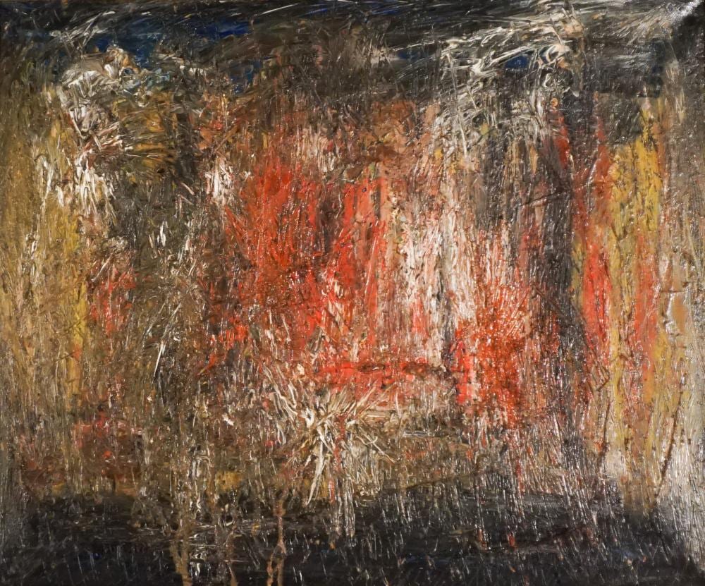 richard william dempsey american 1909 1987 barranquilla metamorphosis south america oil on canvas 20 x 24 in 50 8 x 61 cm frame 25 x 29 in 63 5 x 73 7 cm · Weschler's · 2026-03-27 Richard William Dempsey comparable auction result: richard william dempsey american 1909 1987 barranquilla metamorphosis south america oil on canvas 20 x 24 in 50 8 x 61 cm frame 25 x 29 in 63 5 x 73 7 cm