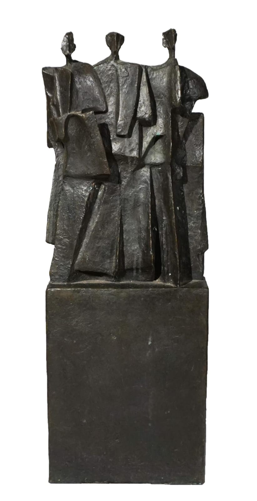 mario negri italian 1916 1987 il muro bronze sculpture with black patina 30 x 10 1 2 x 3 1 2 in 76 2 x 26 7 x 8 9 cm · Weschler's · 2026-03-27 Mario Negri comparable auction result: mario negri italian 1916 1987 il muro bronze sculpture with black patina 30 x 10 1 2 x 3 1 2 in 76 2 x 26 7 x 8 9 cm