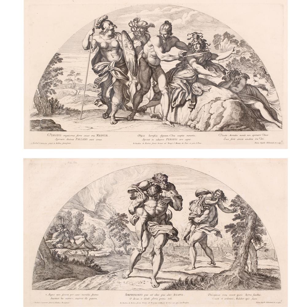 Pietro Aquila comparable auction result: pietro aquila