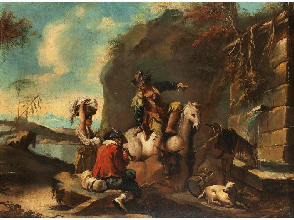 Giovanni Antonio Guardi comparable auction result: giovanni antonio guardi 1699 1760 und francesco guardi 1712 1793