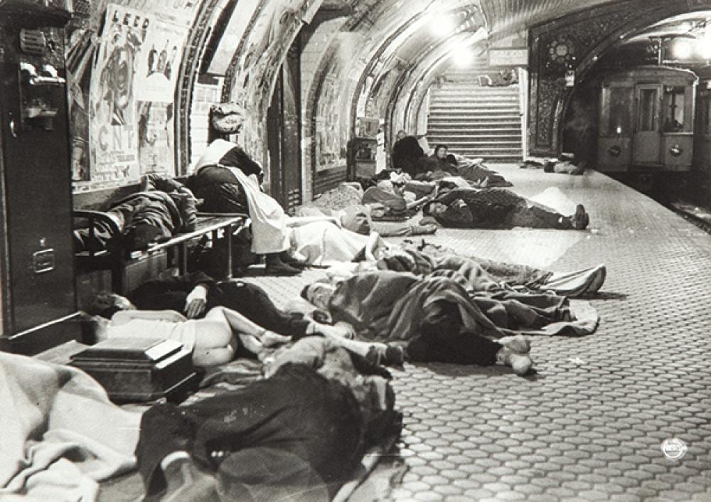 Alfonso Sanchez Portela comparable auction result: alfonso sanchez portela madrid metro during the civil war