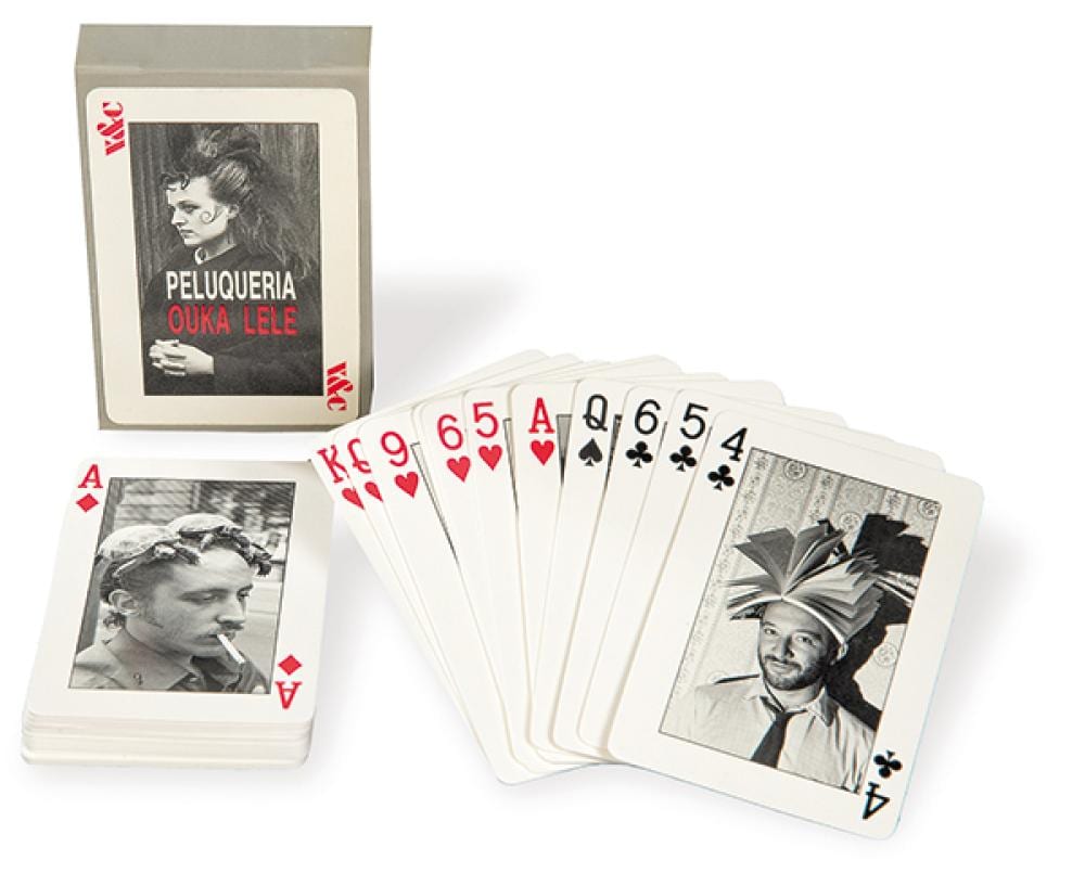 Ouka Leele comparable auction result: ouka leele hairdressing french playing cards