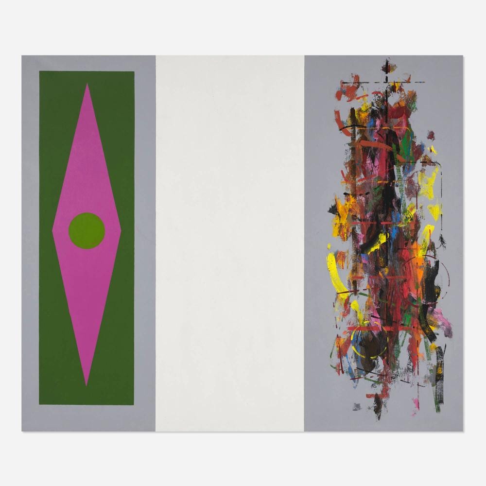 Sidney Gross comparable auction result: sidney gross untitled