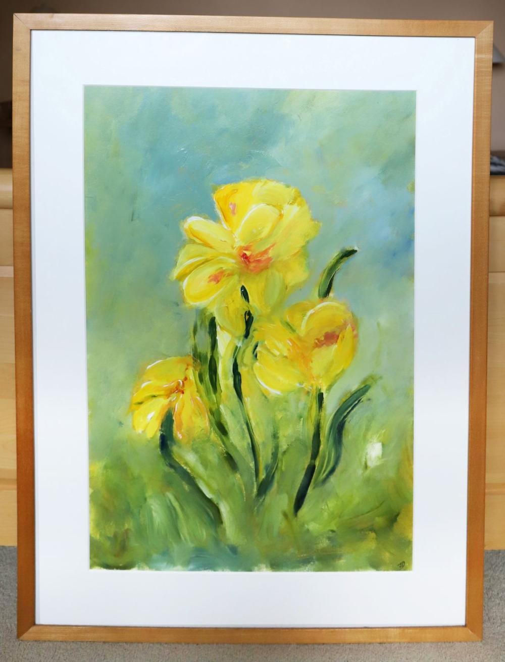 John Desmond comparable auction result: john desmond still life of flowers
