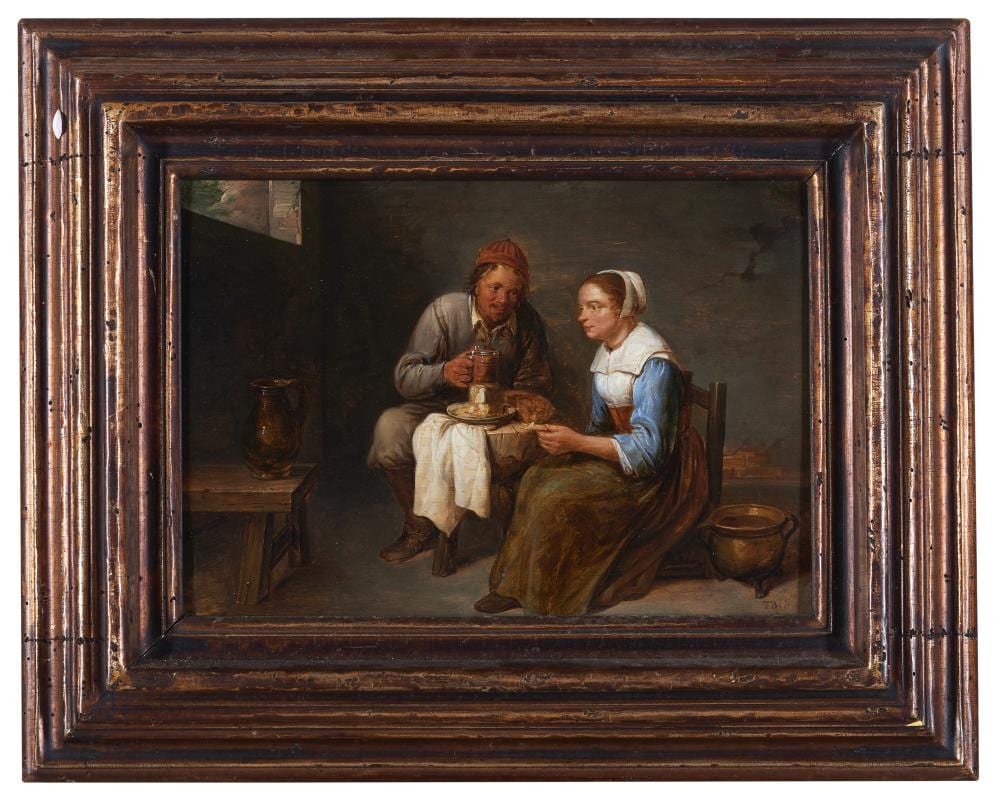 Gillis van Tilborgh comparable auction result: gillis van tilborgh c 1625 1678 a genre scene