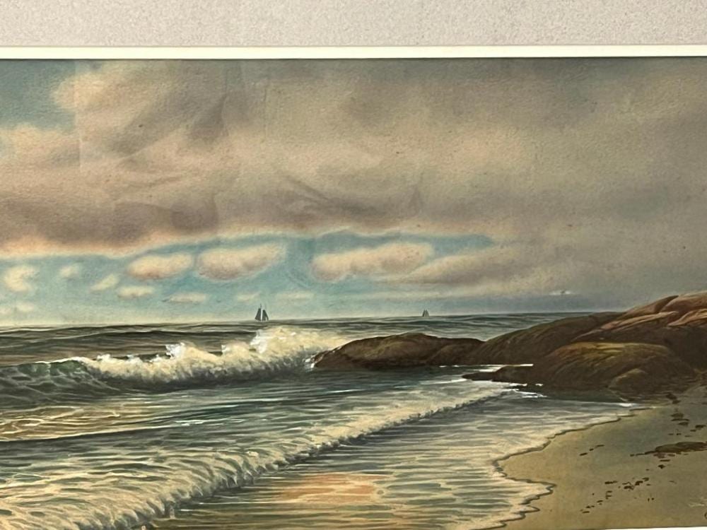 George Howell Gay comparable auction result: george howell gay signed watercolor