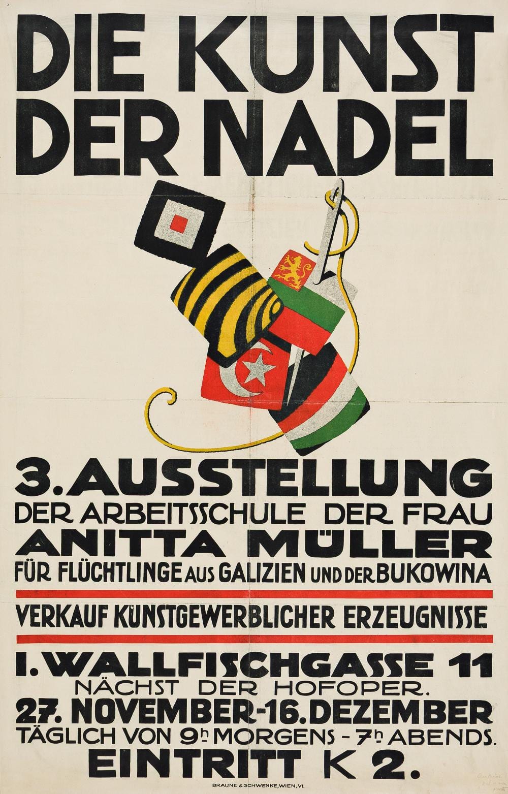 julius klinger die kunst der nadel anitta m ller 1916 · Swann Auction Galleries · 2026-04-07 Julius Klinger comparable auction result: julius klinger die kunst der nadel anitta m ller 1916