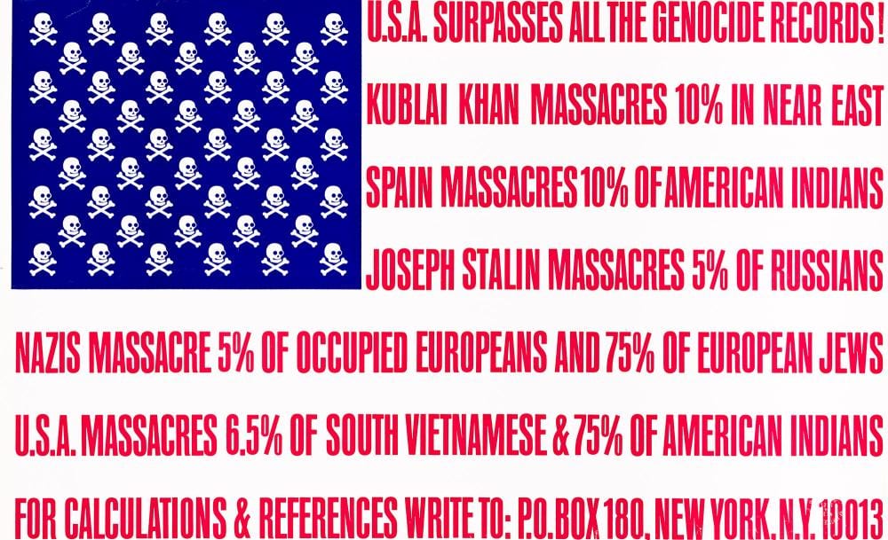 George Maciunas comparable auction result: george maciunas u s a surpasses all the genocide records 1966