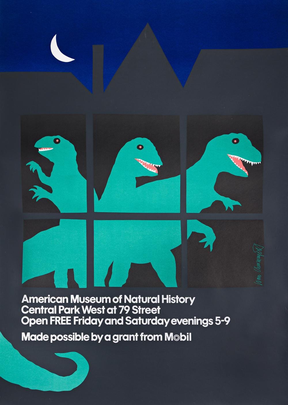 Ivan Chermayeff comparable auction result: ivan chermayeff american museum of natural history circa 1985