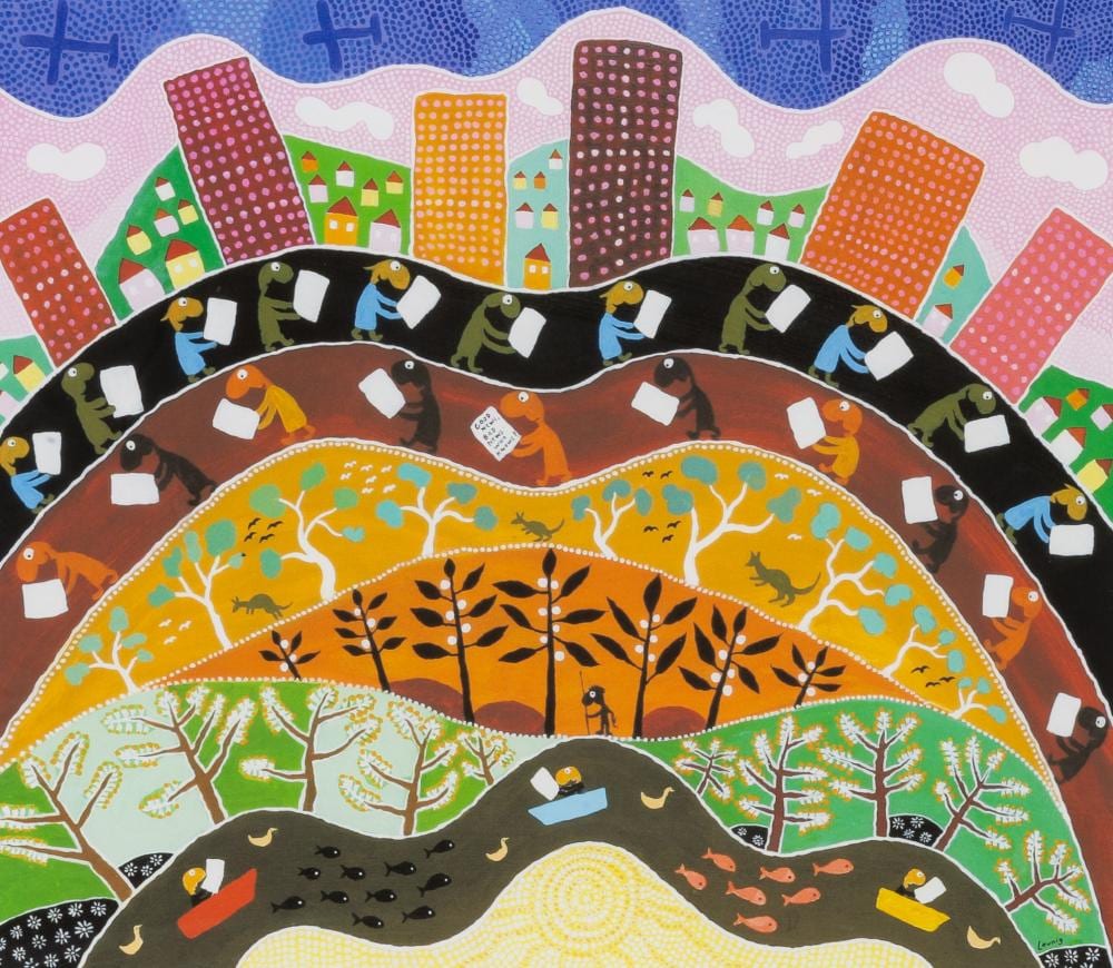 Michael Leunig comparable auction result: michael leunig 1944 2024 a journey