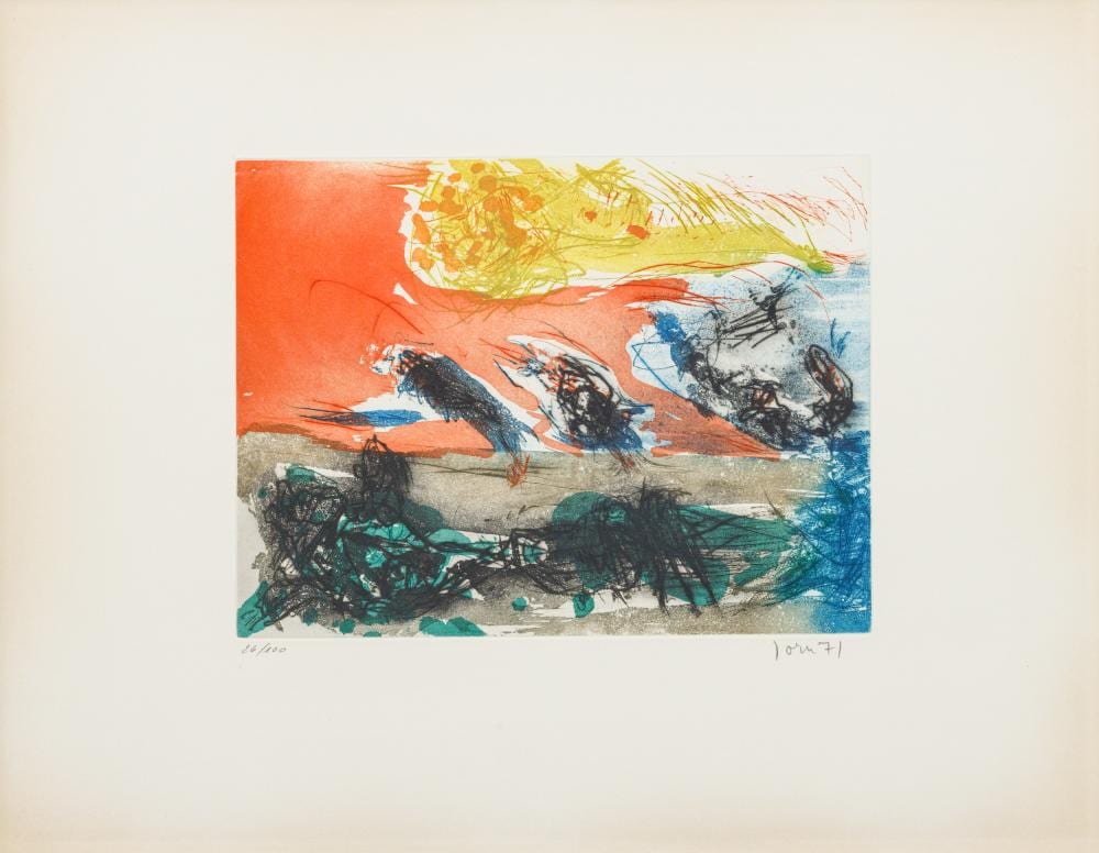Asger Jorn comparable auction result: asger jorn 1914 1973