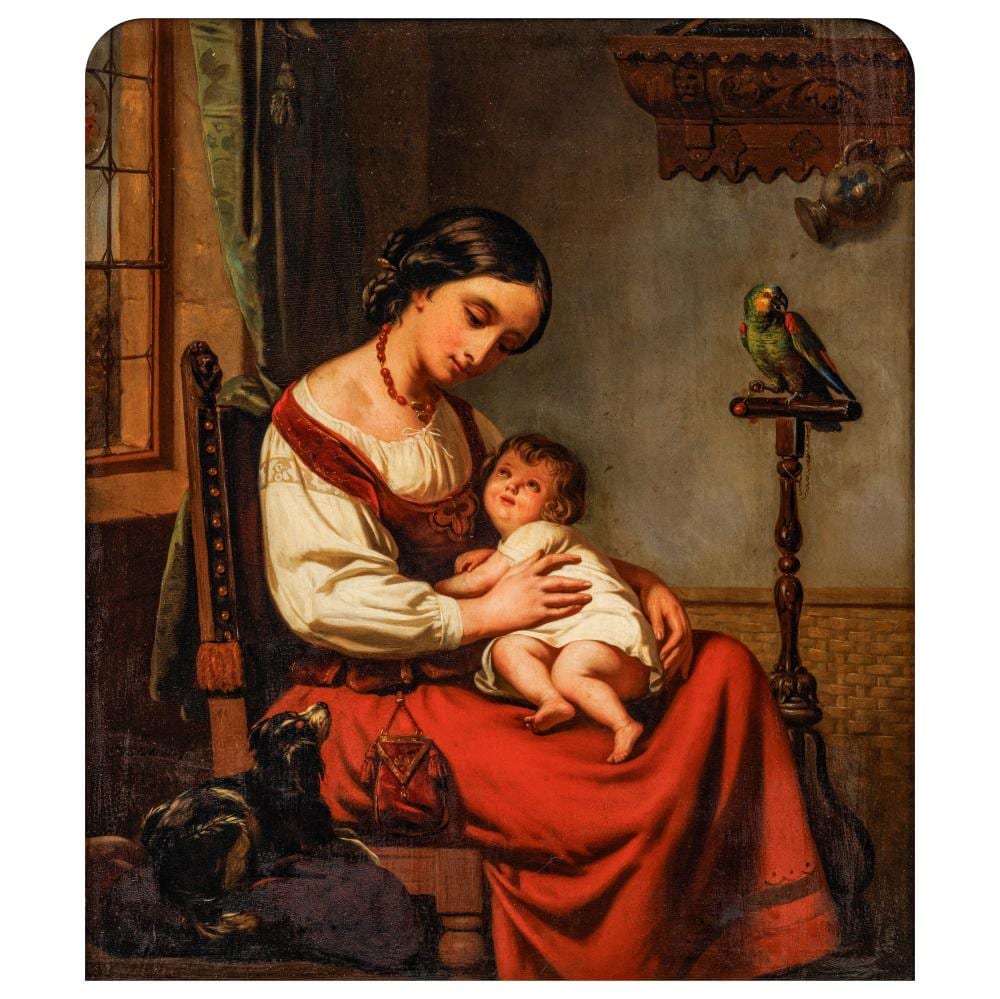 Charles Verlat comparable auction result: charles verlat 1824 1890