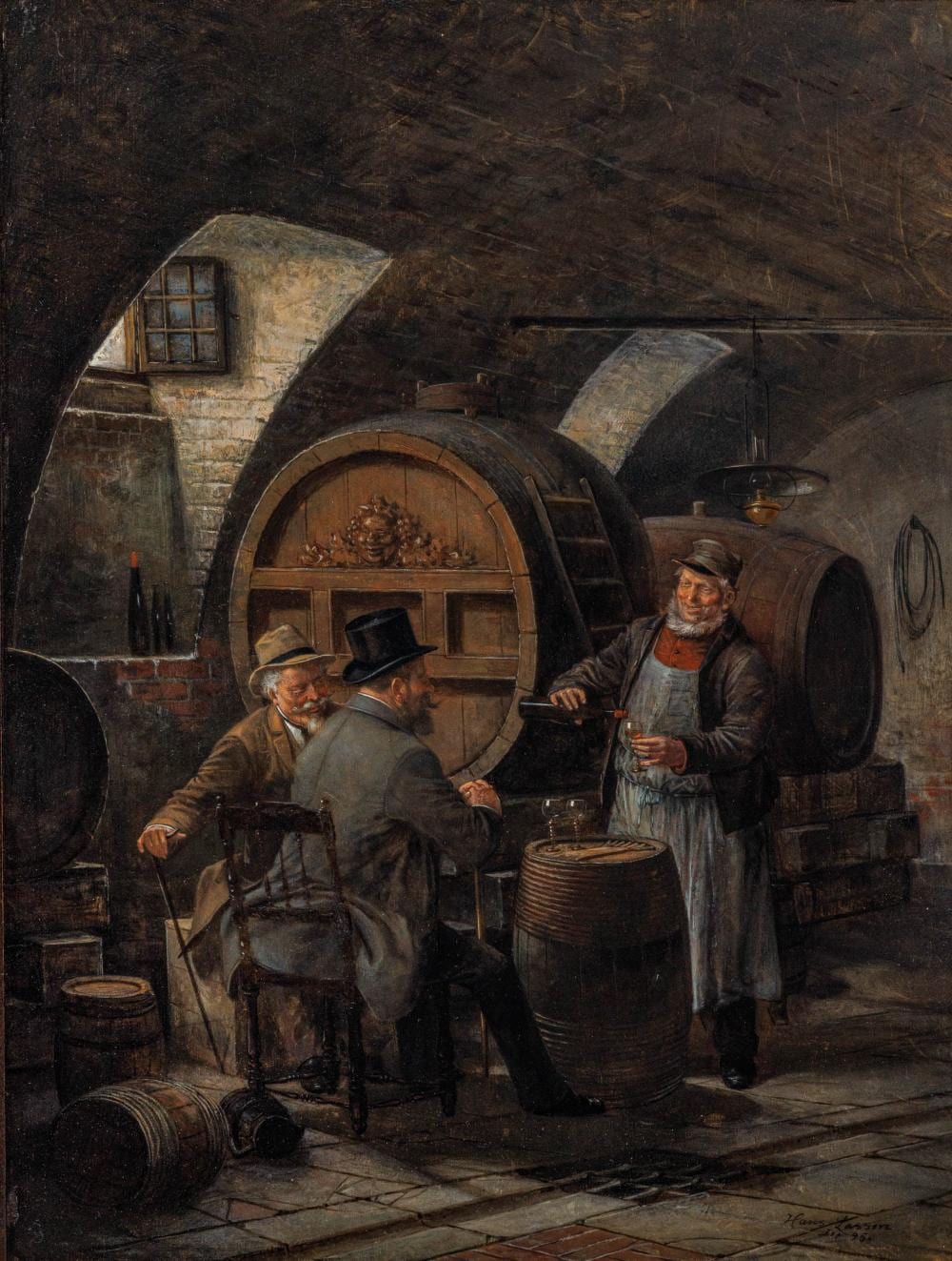 Hans August Lassen comparable auction result: hans august lassen 1857 1938