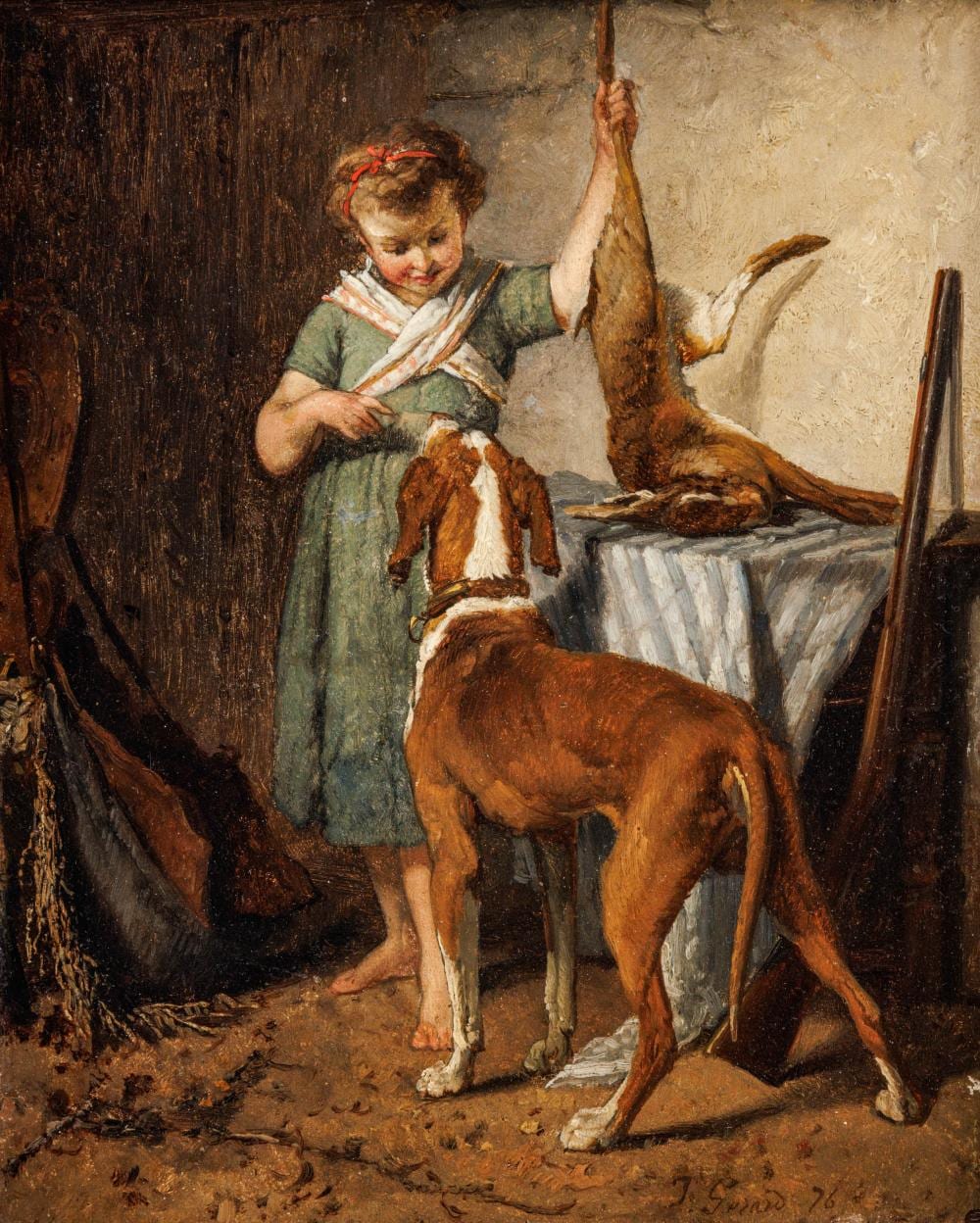 Théodore Gérard comparable auction result: th odore g rard 1829 1895