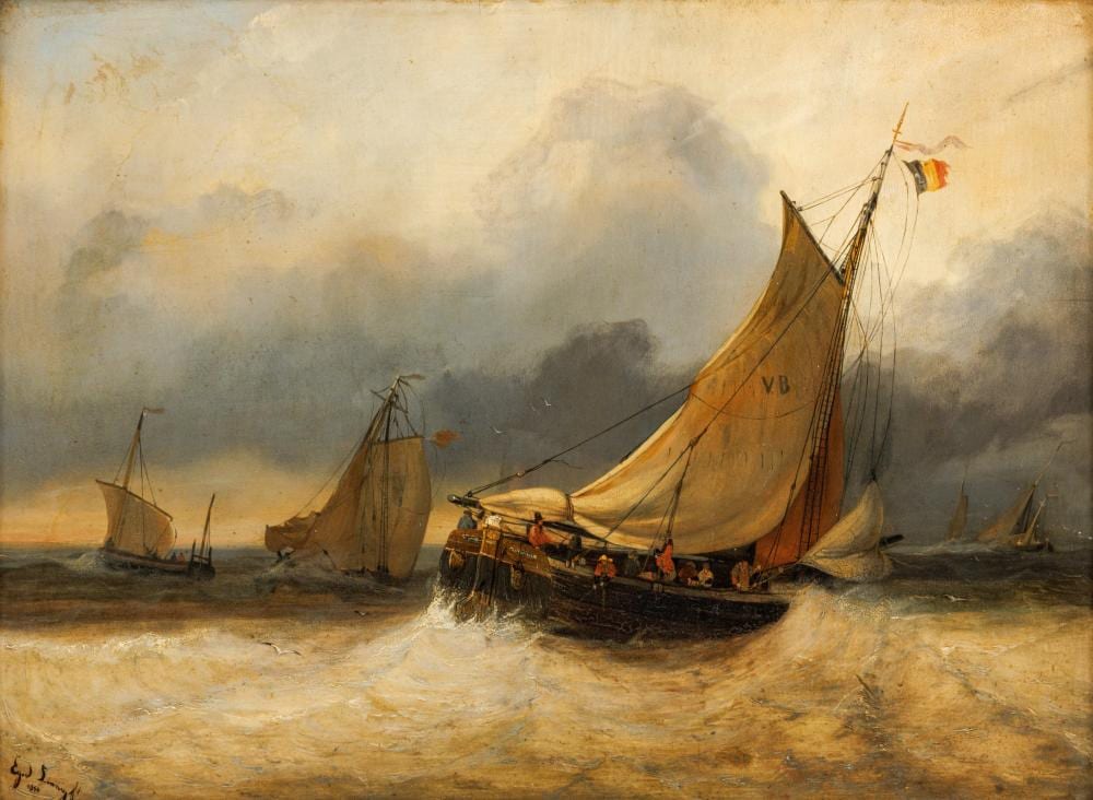 egidius linnig 1821 1860 · Bernaerts Auctioneers · 2026-03-31 Egidius Linnig comparable auction result: egidius linnig 1821 1860