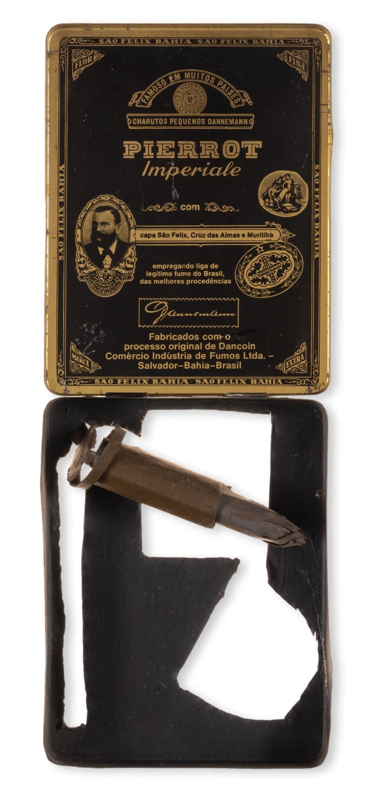 Bill Woodrow comparable auction result: bill woodrow b 1948 untitled bullet in cigar case