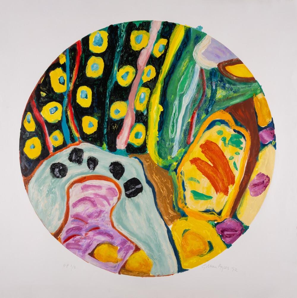 Gillian Ayres comparable auction result: gillian ayres 1930 2018 juno and the paycock not in cristea