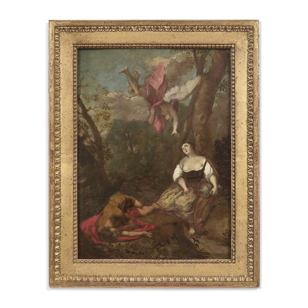 Nicolas Vleughels comparable auction result: nicolas vleughels paris 1668 rome 1737