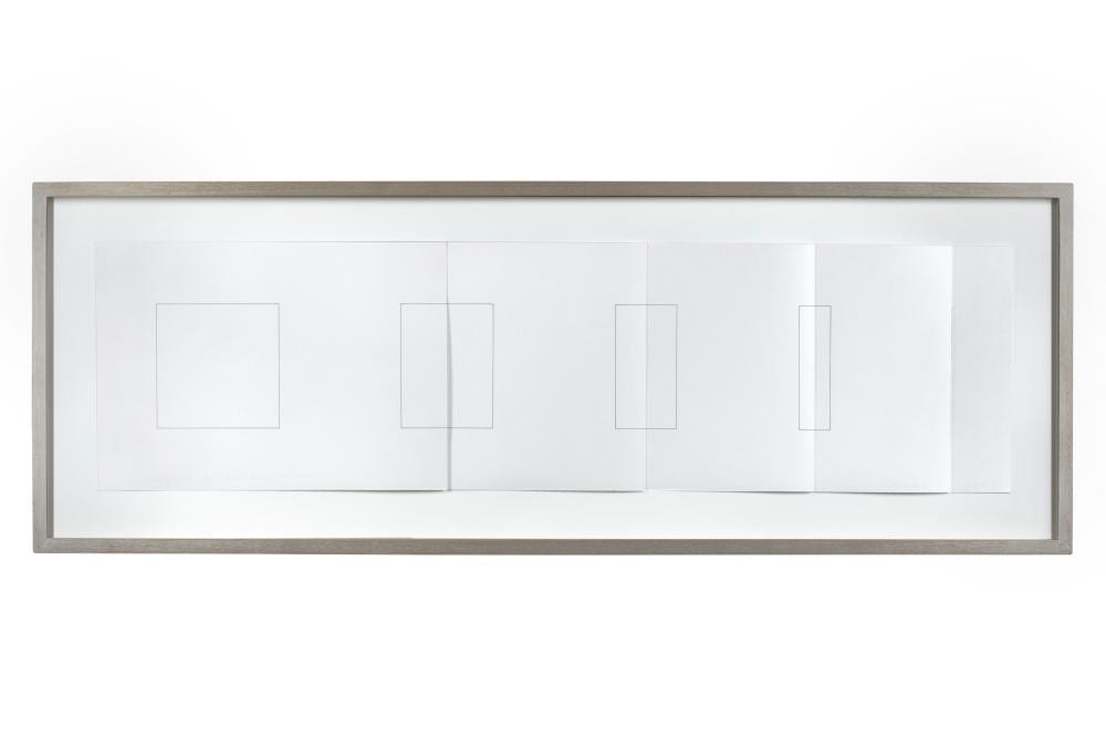 François Morellet comparable auction result: fran ois morellet 1926 2016 pliages 4 et disparition d un carr 1977