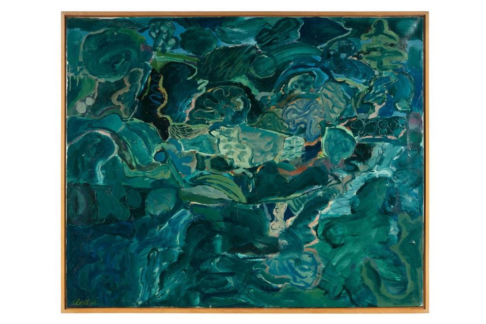 Jean Clerté comparable auction result: jean clert 1930 2024 verdure 1965