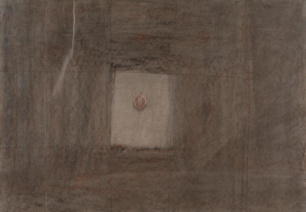 Daniel Dezeuze comparable auction result: daniel dezeuze n en 1942 sans titre 1978