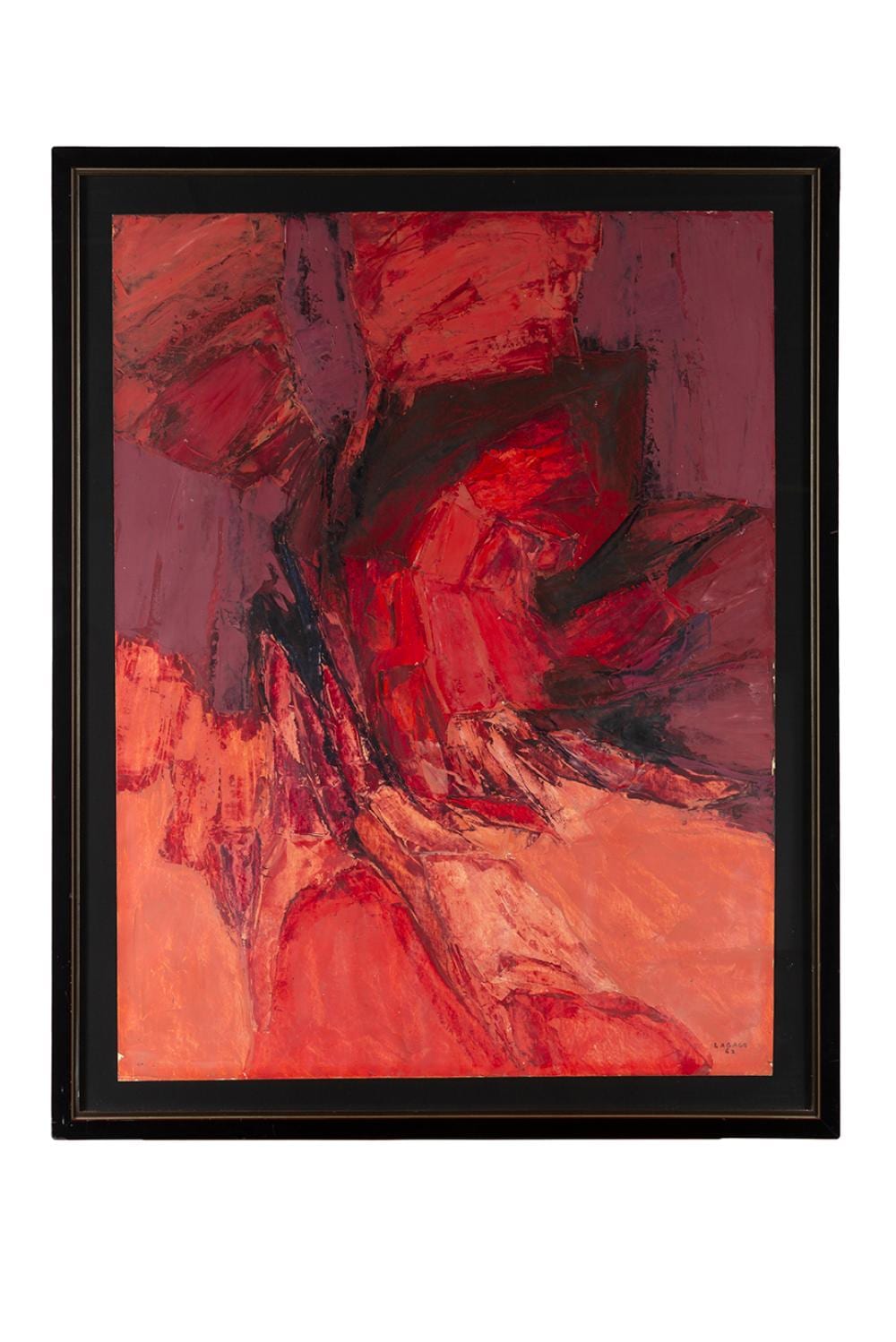 Pierre César Lagage comparable auction result: pierre c sar lagage 1911 1977 sans titre 1962