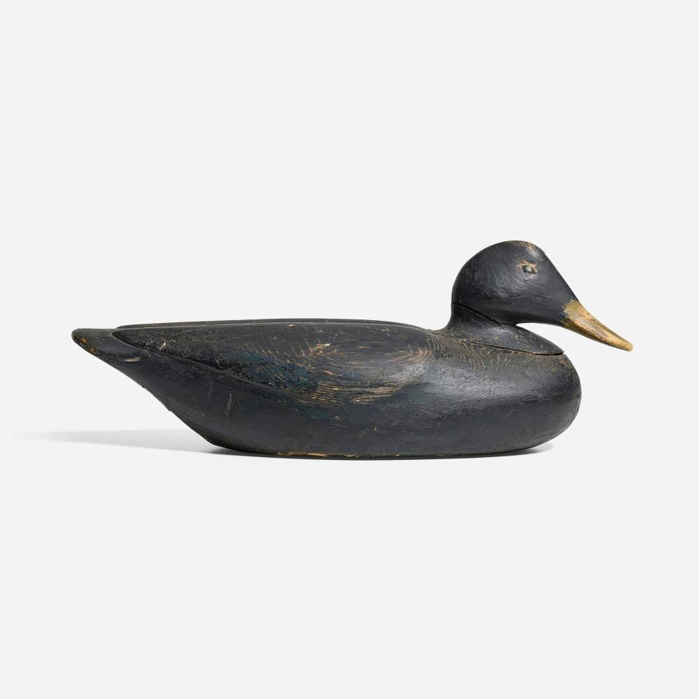 August Cordus comparable auction result: augustus gus aaron wilson black duck decoy