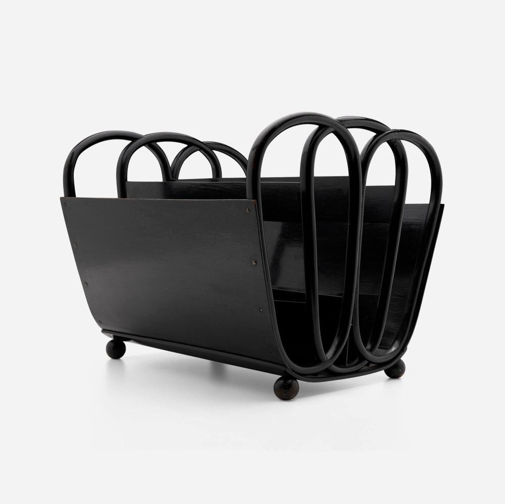 Koloman Moser comparable auction result: koloman moser magazine rack model 1069
