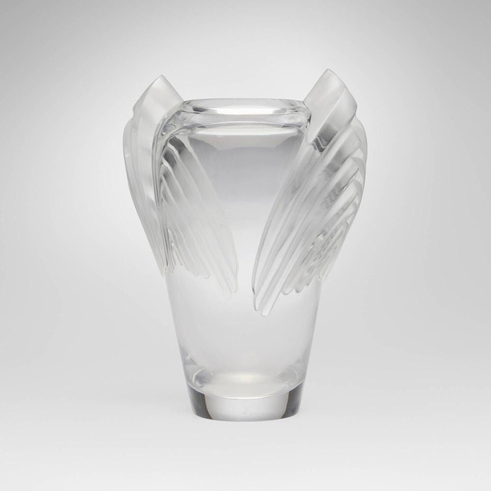 Marie-Claude Lalique comparable auction result: marie claude lalique marrakech vase