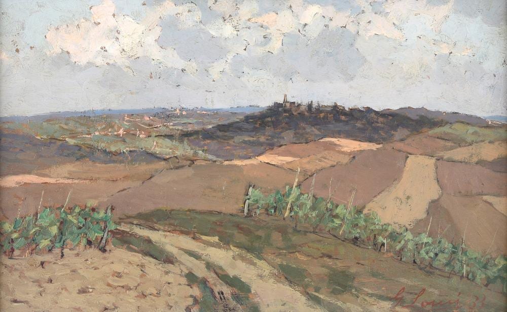 Giovanni Lomi comparable auction result: giovanni lomi livorno 1889 1969 campagna di casciana 1933