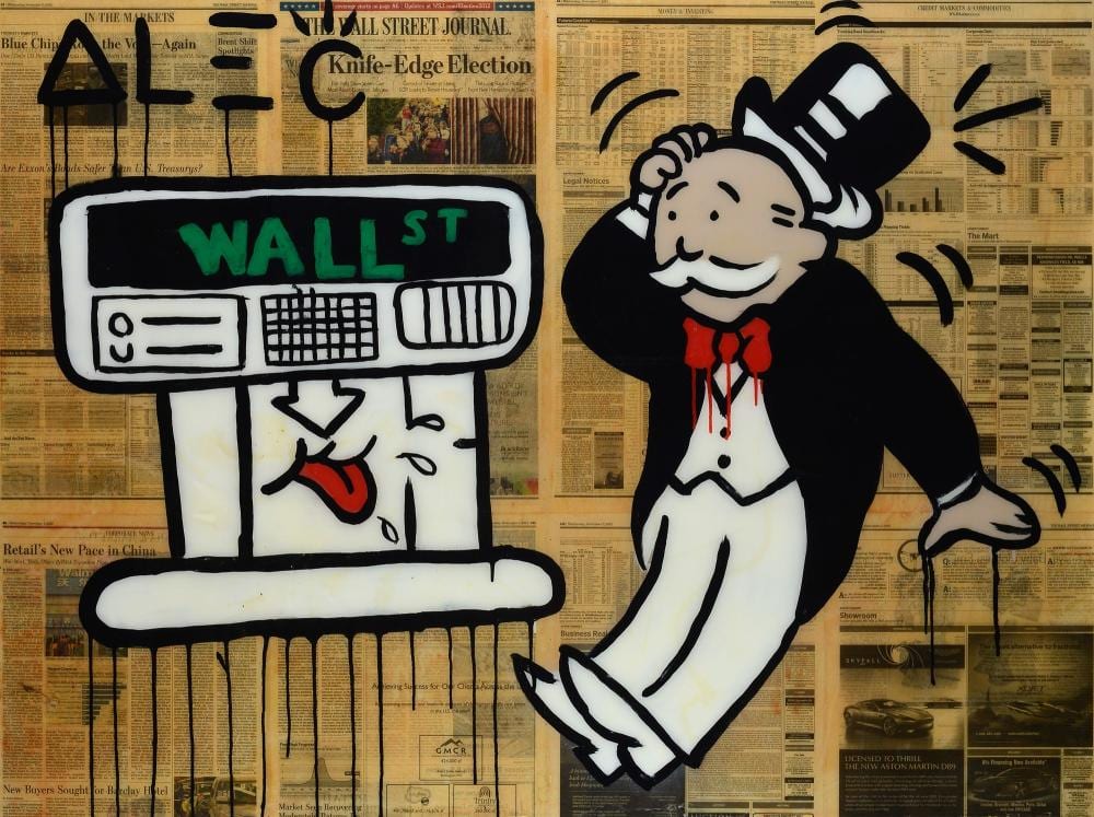 Alec Monopoly comparable auction result: alec monopoly new york 1986 senza titolo 2012