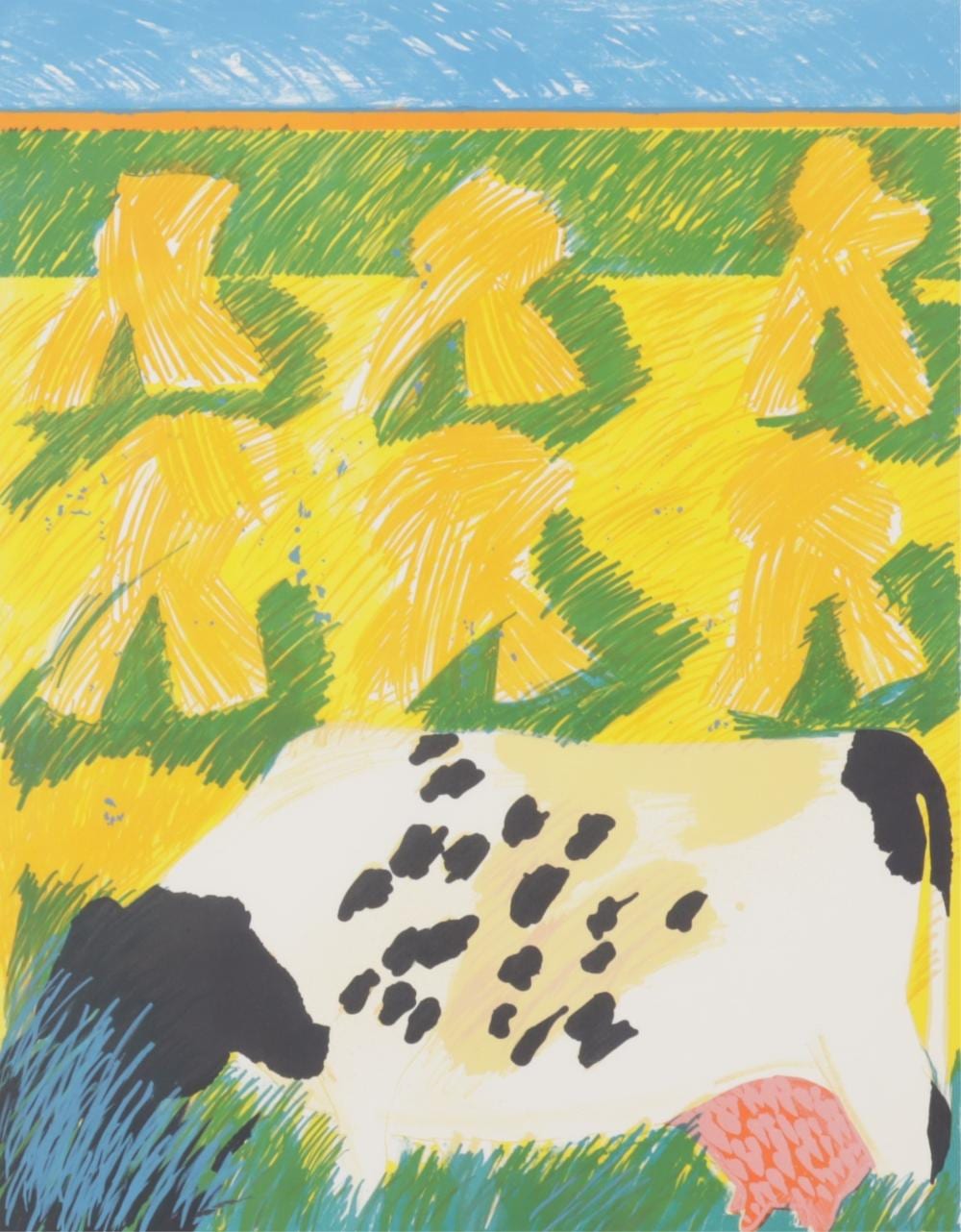 jan cremer koe met korenschoven lithograph · Litchfield Auctions · 2026-03-25 Jan Cremer comparable auction result: jan cremer koe met korenschoven lithograph