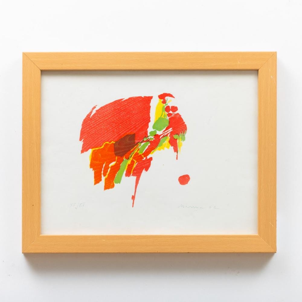 António Dias Charrua comparable auction result: ant nio charrua 1925 2008 serigrafia