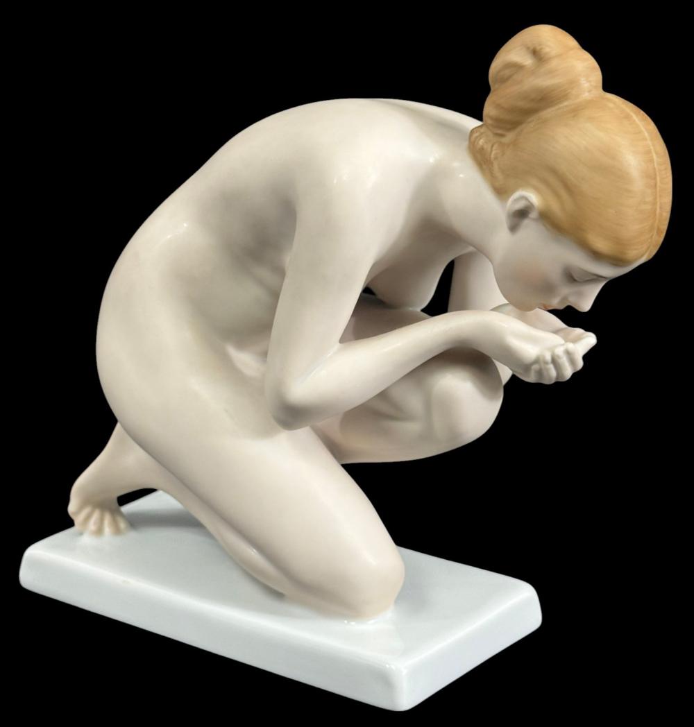 rosenthal drinker porcelain figure by ernst wenck · MiddleManBrokers · 2026-03-26 Ernst Wenck comparable auction result: rosenthal drinker porcelain figure by ernst wenck