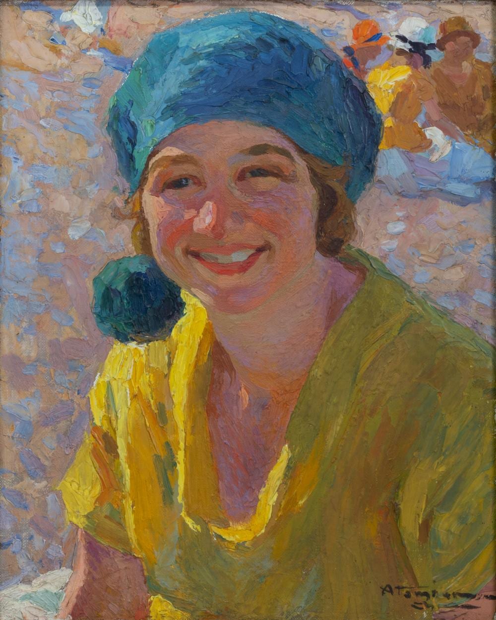 Charles Garabed Atamian comparable auction result: charles atamian armenian french 1872 1947
