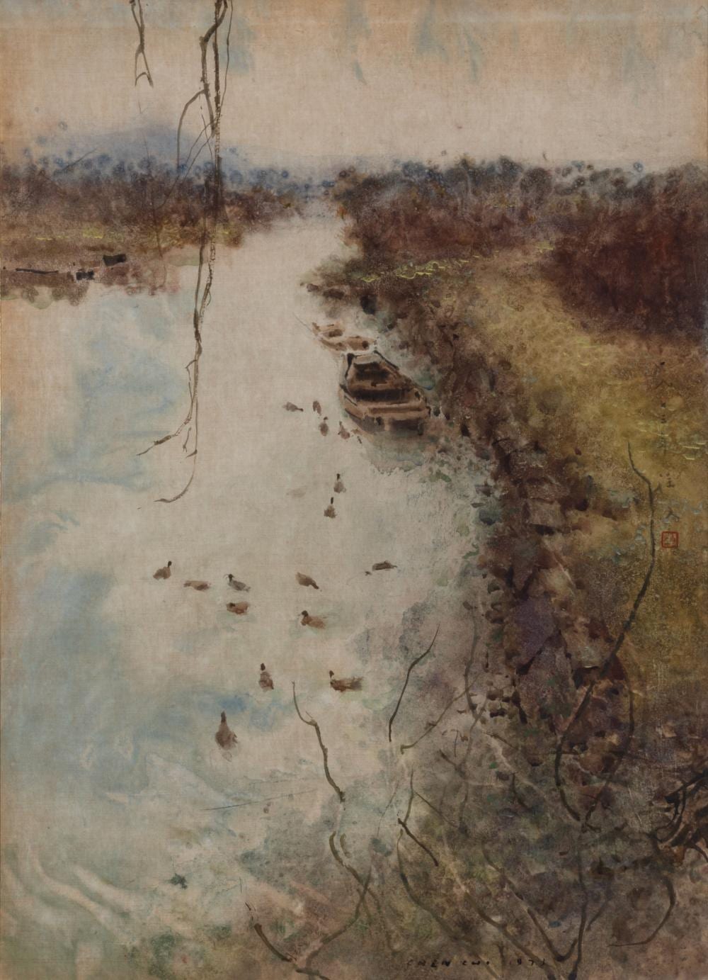 Chen Chi comparable auction result: chen chi chinese american 1912 2005